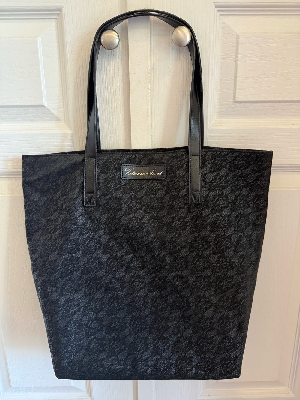 Victoria's Secret Black Lace Tote